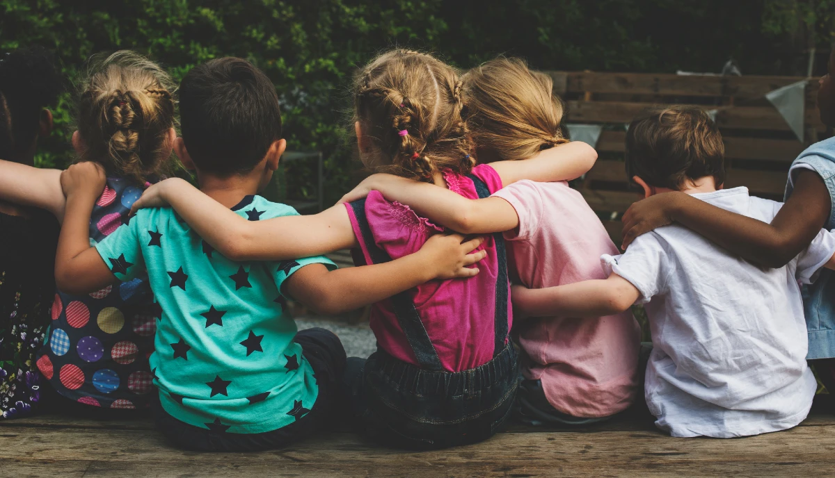 Kids playing